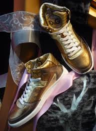 scarpe oro